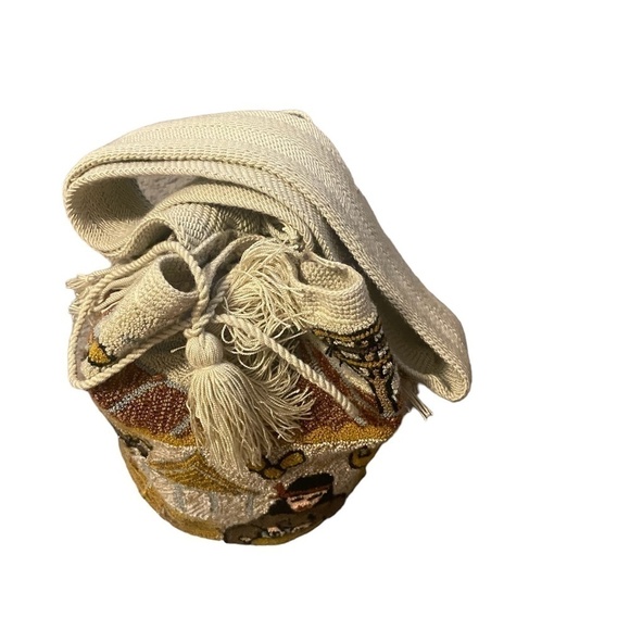 Handmade Ethnic Bucket  Bag, Size large - Picture 8 of 8